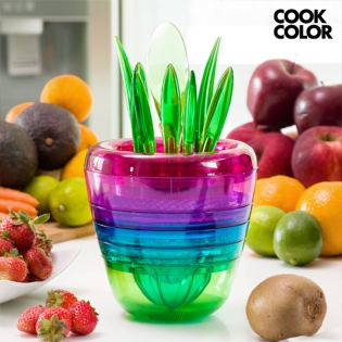 Stohovaten Kuchynsk Potreby Multi Tool Fruit Cook Color